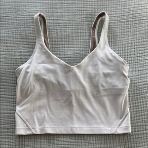 White Lululemon Align Tank Size 4
